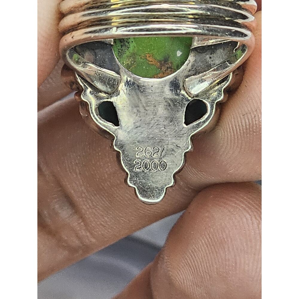 Nicky Butler Limited Edition Sterling & Multi-gemstone Statement Ring Size 10 - Picture 6 of 11